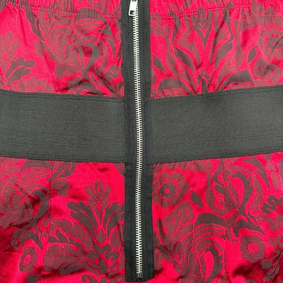 Speechless Ruby Floral Damask Mini Dress (11) - Picture 7 of 10